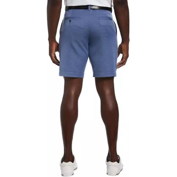 Callaway Opti Dri Stretch Golf Shorts Blue Peacoat Heather Size 40 - Picture 4 of 8